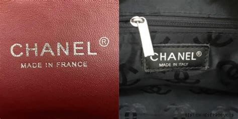 chanel bag made in china